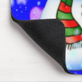 雪だるまのマウスパッド マウスパッド (コーナー)