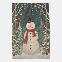 雪だるまの冬の夢