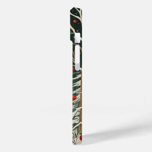 雪だるまの冬の夢 Case-Mate iPhoneケース (裏面 / 左)