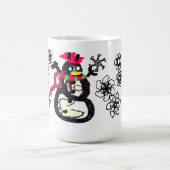 雪だるまの冬 コーヒーマグカップ (中央)