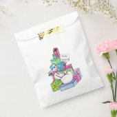 雪だるまの冷たいプレゼント フェイバーバッグ (封をした状態)