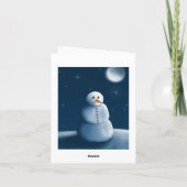 雪だるまの副業 シーズンカード (裏面)