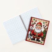 「雪だるまの友人」 ノートブック (内部)