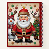 「雪だるまの友人」 ノートブック (裏面)