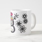雪だるまの季節 ジャンボコーヒーマグカップ (正面右)