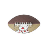 雪だるまの小型フットボール アメリカンフットボール (正面)