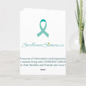 雪だるまの希望の挨拶状 シーズンカード (裏面)