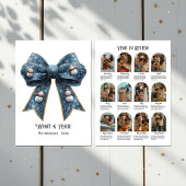 雪だるまの弓 年間ベスト ムードを伝えるホリデーカード シーズンカード