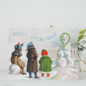 雪だるまの招待状 招待状 (スタンド正面)