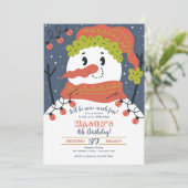 雪だるまの招待状 招待状 (スタンド正面)