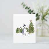 雪だるまの松 シーズンカード (スタンド正面)