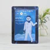 雪だるまの脱出クリスマスパーティー 招待状 (スタンド正面)
