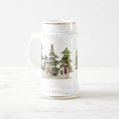 雪だるまの雑談 ビールジョッキ (正面左)