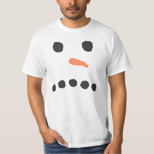 雪だるまの顔のBahの悲しく不運な詐欺 Tシャツ