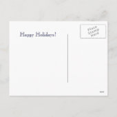 雪だるまはがき シーズンポストカード (裏面)