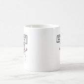 雪だるまはにんじんが嫌い Funny Mug コーヒーマグカップ (中央)