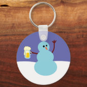 雪だるまはワイルド！ キーホルダー (正面)