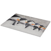 雪だるまは続けて閉まります カッティングボード (角)