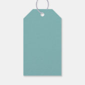 雪だるまは雪を降らせる ギフトタグ (裏面)