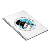 雪だるまは雪を降らせる ノートブック (右側)