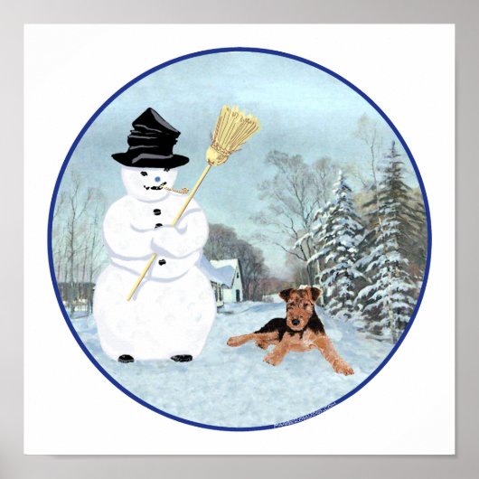 雪だるまを作ろう ポスター (正面)