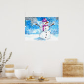 雪だるまを作ろう ポスター (キッチン)