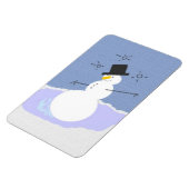 雪だるまを酔わせる マグネット (左側)
