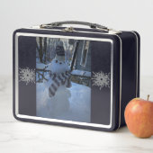 雪だるまアットマイテーブルメタルランチボックス メタルランチボックス (インサイチュ)