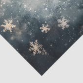 雪だるまイラストレーション素朴デクページ 薄葉紙 (詳細)