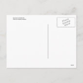 雪だるまインサンタハット シーズンポストカード (裏面)