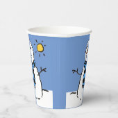 雪だるまイン・サンシャイン 紙コップ (右)