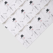 雪だるまウィンターホリデークリスマスギフトレトロヴィンテージ 薄葉紙 (詳細)