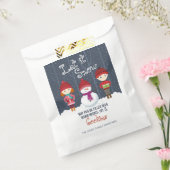 雪だるまウィンターワンダーランド フェイバーバッグ (封をした状態)