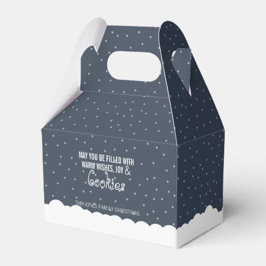 雪だるまウィンターワンダーランド フェイバーボックス (裏面サイド)