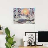 雪だるまオンライン ポスター (ホームオフィス)