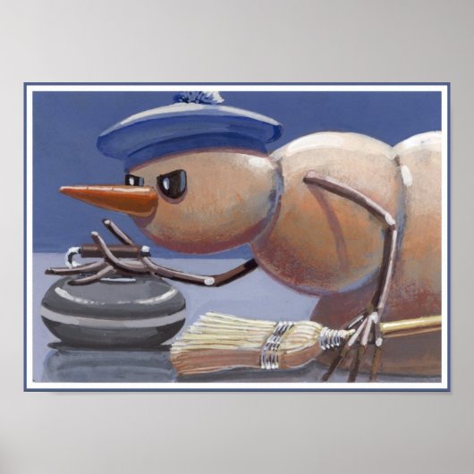 雪だるまオン氷 ポスター (正面)