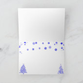 雪だるまオーナメント シーズンカード (内部)