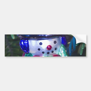 雪だるまオーナメント バンパーステッカー