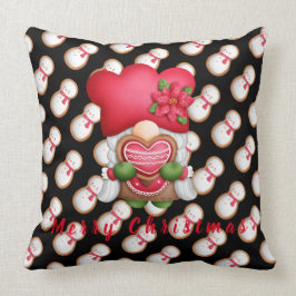 雪だるまカスタマイズ格言文字とカラー20"X20" クッション