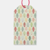 雪だるまカスタムギフトラベル ギフトタグ (裏面)