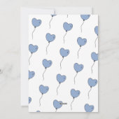 雪だるまカップルスイートバレンタインデー シーズンカード (裏面)