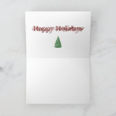 雪だるまカードを持つシカ シーズンカード (内部)