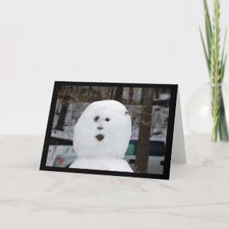 雪だるまカード シーズンカード