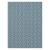 雪だるまキャッツホリデーパターン テーブルクロス (正面)