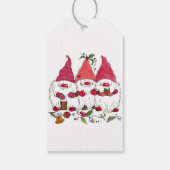 雪だるまギフトカード ギフトタグ (裏面)