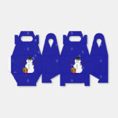 雪だるまギフトボックス フェイバーボックス (折り畳みなし)