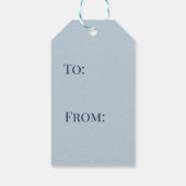 雪だるまギフトラベル ギフトタグ (裏面)