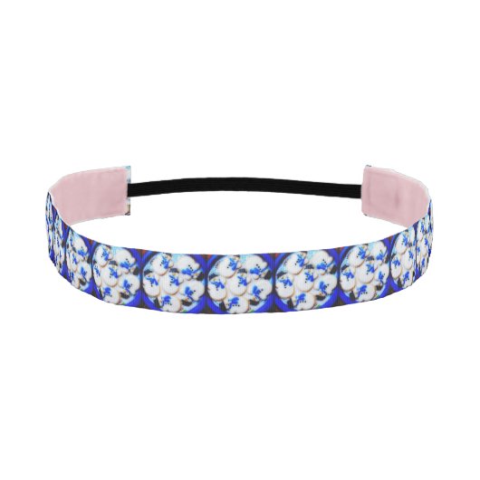 雪だるまクッキー アスレチックヘッドバンド (正面)