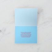 雪だるまクリスマスカーパーソナライズされたド、クリスマスカード 案内状 (内部)