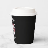 雪だるまクリスマスチリンと私のスノーミースギフト 紙コップ (左)